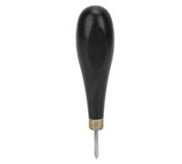 Punzón en forma de rombo de 5 mm/6 mm, punzón profesional para coser cuero con mango de caoba, herramienta de acero con punta diamantada para coser a mano, trabajos en cuero y