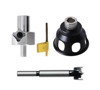 Punzonadora de agujeros de aluminio, guía de centrado, abridor de agujeros de bisagra, herramienta de carpintería, accesorios de perforación, dispositivos de perforación