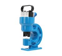 Punzonadora hidráulica CH-60 con 4 matrices de punzonado que ahorra espacio para aficionados al bricolaje(Blauw)