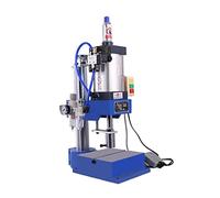 Punzonadora neumática de alta presión, 200 kg, una sola columna, 63 tipos, bazo de gas pequeño, máquina remachadora de alta precisión para perforación de agujeros de chapa metálica