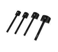 Punzones semicirculares de cuero para manualidades, carteras, correas de cinturón, tarjeteros con cortador de ángulo de acero para perforar cuero (25 mm)