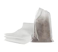 Puooifrty 100 piezas de bolsa fría sin desorden bolsa de filtro desechable bolsa de fina con cordón