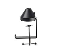 Puooifrty Abrazadera de montaje de mesa de metal resistente para soporte de brazo de tijera para suspensión de micrófono