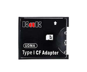 Puooifrty Adaptador SD una Tipo I Compatible con Tarjeta SD SDHC SDXC MMC una Convertidor de Lector de Tarjetas Compact Flash EstáNdar Tipo I