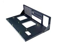 Puooifrty Chasis de computadora abierto Servidor de doble vía E-ATX/ATX Soporte de placa base Rack de prueba Rack de enfriamiento abierto (ATX)