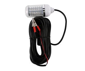 Puooifrty Luz LED verde sumergible de 12 V para pesca y