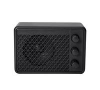 Puooifrty Mini Amplificador portátil de Guitarra acústica Altavoz 5 W Amplificador de Guitarra acústica para Interiores y Exteriores Negro