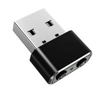 Puooifrty Mini ratón USB Jiggler plástico USB ratón Jiggler indetectable ratón Mover Anti computadora Hibernación Cursor móvil Modos de Pista