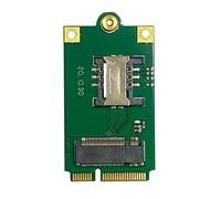 Puooifrty Placa adaptadora NGFF a Mini Pcie con ranura para tarjeta SIM para L860- DW5820E DW5816E EM7455