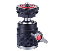 Puooifrty Rotación de 360° Mini fotografía Live Mobile Phone Stand Pan Tilt con extraíble Cold Shoe Mount Cámara Accesorios de repuesto