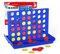 Pup Go 4 en Raya Estándar para Niños de 3 Años+, Ideas, Juego de Mesa Clásico y Familiar, Juguete Estrategia Educativo, Tablero Plegable con 6 Discos de Repuesto