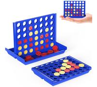 Pup Go Juego de Mesa en Formato Mini de 4 en línea para niños 3+ años, Ideas Niños y Niñas, Viajes en Avión y Coche, Divertido y Entretenido