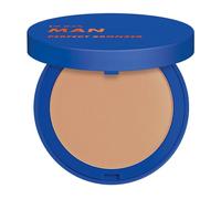 Pupa Man Perfect Bronzer 001 - Polvo perfeccionador para rostro natural bronceado y alisado, 6,5 g