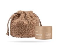 Pupa Mantequilla corporal con leche y granos de café, línea de regalo de Teddyland, set de crema corporal perfumada, hidratación perfecta, material cosmético de felpa (leche y granos de café