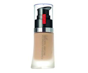 Pupa - Maquillaje líquido sin transferencia (color beige claro) - Maquillaje líquido con perfecta durabilidad y comodidad total, duradero, resistente al agua y a la humedad, SPF 15 (30 ml)