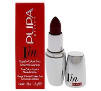 Pupa Milano I Am Pure-Color 313 Hot Ruby - Pintalabios para mujer 0,123 oz 1 unidad