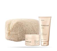Pupa Milano Teddyland - Gel de ducha de 200 ml y exfoliante corporal de 150 ml 002, leche de avena y vainilla