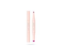 Pupa - Lápiz de labios Vamp! Creamy Duo 019 Vibrant Rose - Lápiz labial para contorno de labios y pintalabios brillante para labios más llenos y carnosos - Disponible en 18 colores