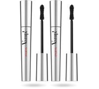 Pupa Milano Vamp! Máscara,N. 100 Extra Black, 9 ml (Paquete de 2)