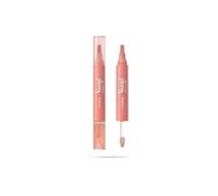 Pupa Vamp! Marker Duo Pintalabios + brillo de labios con ácido hialurónico - 3 en 1 para definir, rellenar y colorear, contorno de labios - Disponible en 9 colores (002 Frozen Rose)