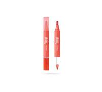 Pupa Vamp! Marker Duo Pintalabios + brillo de labios con ácido hialurónico - 3 en 1 para definir, rellenar y colorear, contorno de labios, disponible en 9 colores (009 Jelly Coral)