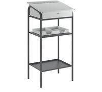 Pupitre de taller eurokraft pro, con 2 baldas