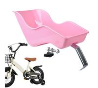 Puppen-Fahrradsitz, Fahrrad-Puppenträger - Radfahren mit Einem Babypuppenstuhl,Rosa Installationsprozess in Nur wenigen Fahrradsitzträger für Babypuppen für Kuscheltiere
