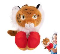 Puppet De Mano Para Niños, Marionetas Para Animales, Peluche Interactivo | Puppet De Boxeo De Aprendizaje Temprano Con Brazo Retráctil Para Niños De 3 Años Y Más Fiesta De La Fiesta