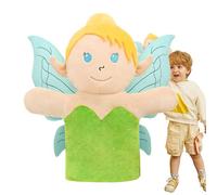 Puppet hecho a mano de cuentos de hadas - 1 pieza de peluche de marioneta, títeres de manos | Puppets educativos Dulce para - Traer de la chispa con Imaginación
