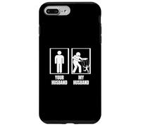Puppet Master Your Husband My Husband Wife Titiritero divertido Carcasa para iPhone 7 Plus/8 Plus