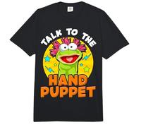 Puppeteer Talk to The Hand Puppet Funny Hilarious Comfort Colors Adult Heavyweight T-Shirt