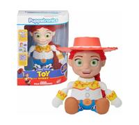 Puppetronic Disney Jessie Muñeco Animatrónico Interactivo, Movimiento de Cabeza y Boca con Sensor Táctil, Sonidos Auténticos y Tecnología Chatty Tech, Ideal para Recrear Toy Story, Famosa (REY00200)