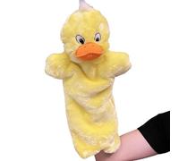 Puppets de mano de juguete de peluche, títeres esponjosos - Puppets de mano Juguetes de peluche de animales | Llevar un juego interior y un ejercicio resistente para mascotas pequeño cachorro