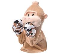 Puppets de Mano para Les, títeres de Peluche | Puppet de Mano Animal de Boxeo Kung Fu con Sonidos y Acción | Juguete de Peluche de Peluche de Roles educativos de papel para Les