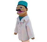 Puppets Doctor Hand - Puppet De Mano De | Juguete De Peluche De Peluche De Peluche De Peluche De Peluche, Dulce Marionetas Educativas Juguete De Juguete para Narración, Juego De Imagatio
