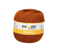 Puppets Hilo de ganchillo 4574006-00309, 100% algodón, 309, grosor 6, 100 g