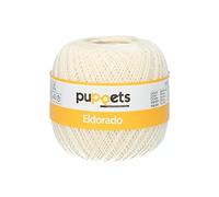 Puppets Hilo de Ganchillo, Algodón, 8926, natur, 50