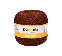 Puppets Hilo para Ganchillo, Algodón, 7359, marrón