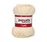 Puppets Lyric, Fuerza: 8, Embalaje: 50G, Longitud: 70M beige Hilos De Ganchillo