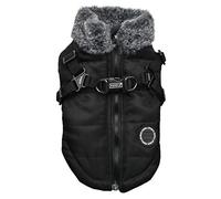 Puppia Abrigo de Perro para Perros pequeños y medianos - Donavan - Calidez acogedora y Comodidad - Chaqueta para Perro