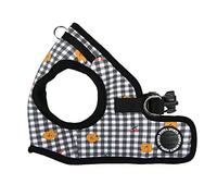 Puppia Arnés para Perro, Chaleco de Moda para Primavera y Verano, Color Negro, Talla M