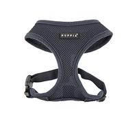PUPPIA Arnés para Perros pequeños y medianos - Super Suave en Muchos Colores - también Puede usarse como arnés para Cachorros - arnés antitracción para Perros