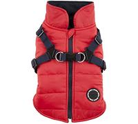 Puppia Chaleco de Invierno Mountaineer II auténtico, Talla XL, Color Rojo