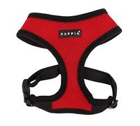 Puppia Harness Soft A Red S
