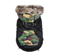 PUPPIA Orson Negro S - Abrigo para Perro - 950 g