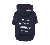Puppia paqd de ts1454 Urban Pawz, Sweater, XL, Color Azul Oscuro