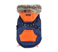 Puppia Pet Coat Abrigo de Invierno para Perro Orson, Caucho, Rosso, S