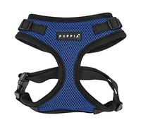 Puppia RiteFit Arnés para Perros pequeños y medianos - Ajustable y Super Suave en Muchos Colores - También utilizable como arnés para Cachorros - Correa para Perros Anti tirón