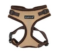 Puppia RiteFit Arnés para Perros pequeños y medianos - Ajustable y Super Suave en Muchos Colores - También utilizable como arnés para Cachorros - Correa para Perros Anti tirón