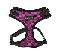 PUPPIA RiteFit Arnés para Perros pequeños y medianos - Ajustable y Super Suave en Muchos Colores - También utilizable como arnés para Cachorros - Correa para Perros Anti tirón